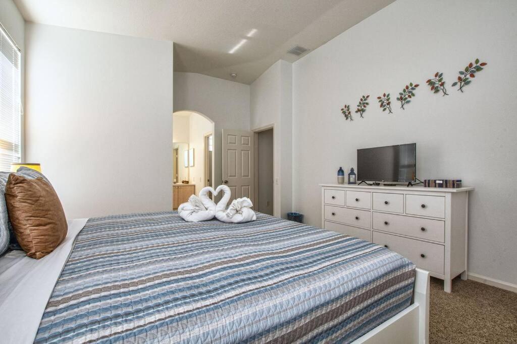 Pool Home In Famous Windsor Palms Resort 4 Miles To Disney, Free Resort Amenities 키시미 외부 사진
